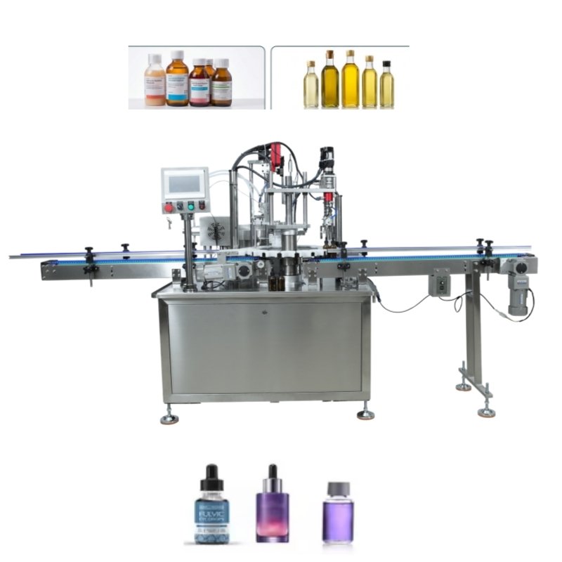 Rotary Bottle Filling Capping Machine