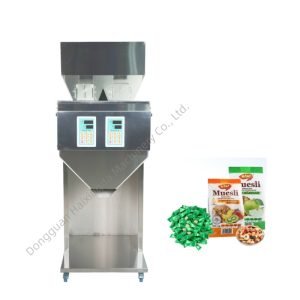 Large capacity 3000g 2-Head  Granule Packaging Machine by HXD