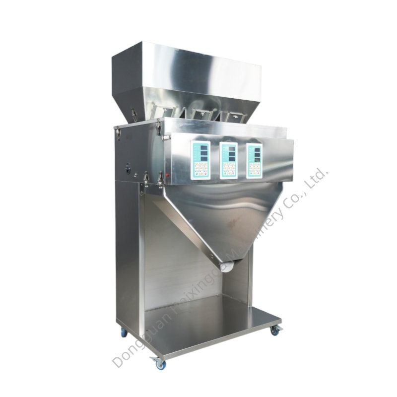 Factory Price 3-Head 999g Powder Packaging Machine by HXD