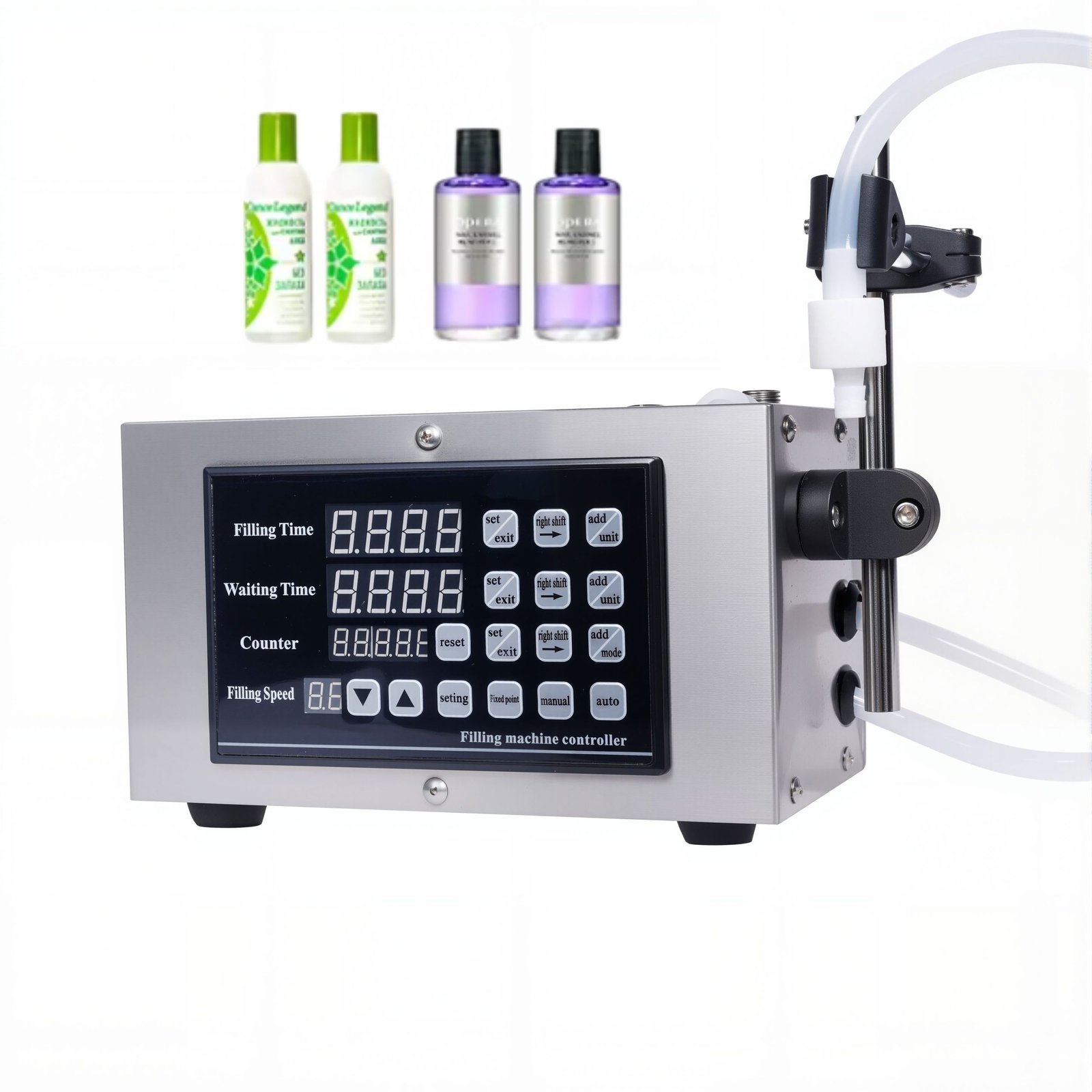 High Accuracy Best 17A Commercial Liquid Filling Machine Bottle Filler - Image 3